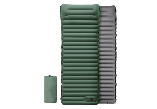 Inflatable Camping Sleeping Pad - Two Colours Available