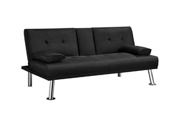 Convertible Futon Sofa Bed - Available in Two Colours
