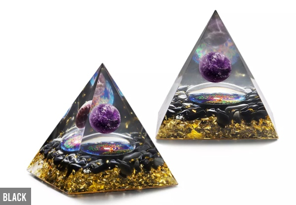 Natural Stone Chakra Pyramid - Three Colours Available