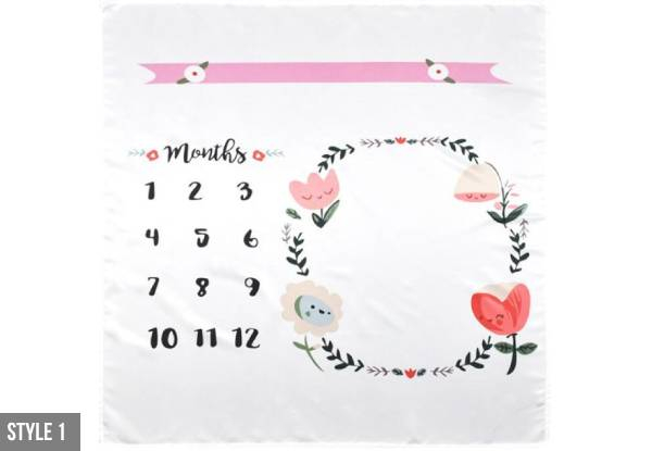 Baby Commemorate Rug - Four Options Available