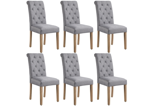 Six Dining Chairs - Two Colours Available