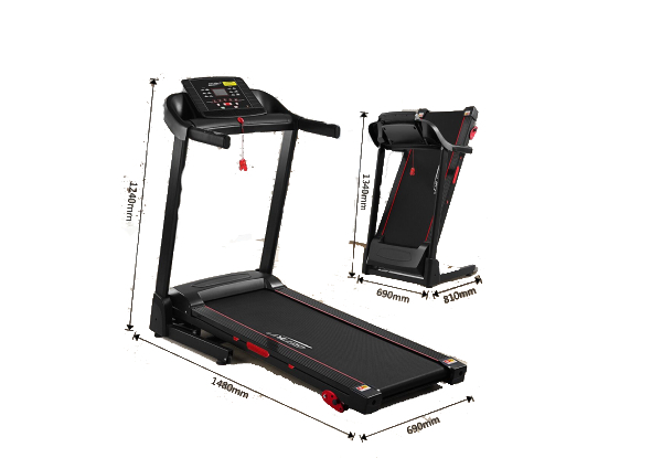 Genki 2.5HP Foldable Treadmill