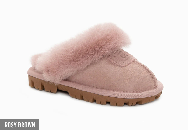 Ugg Kids Coquette Slipper - Available in Five Colours & Five Sizes