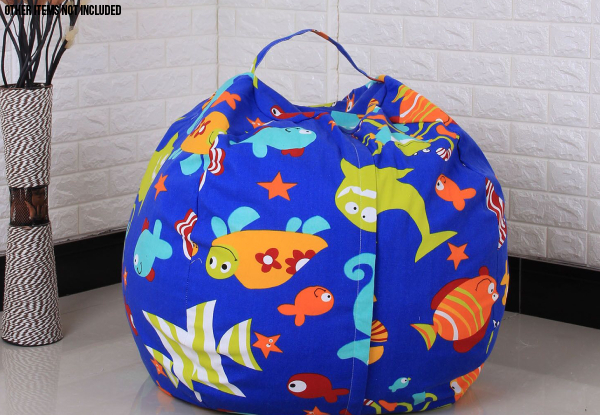 Plush Toy Storage Bag - Two Designs Available with Free Delivery