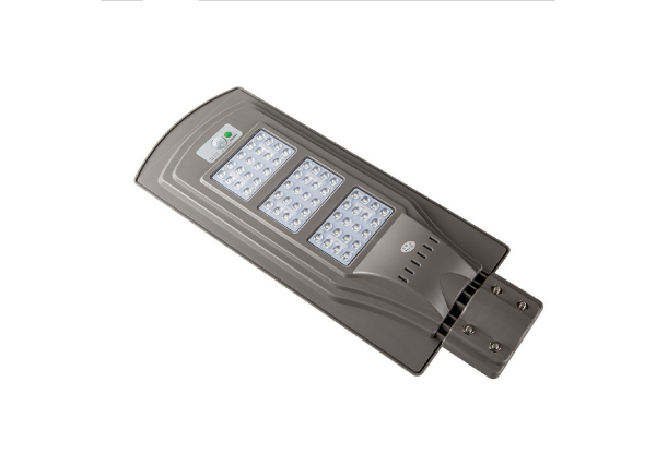 Solar-Powered 60W Street Light with Mounting Pole