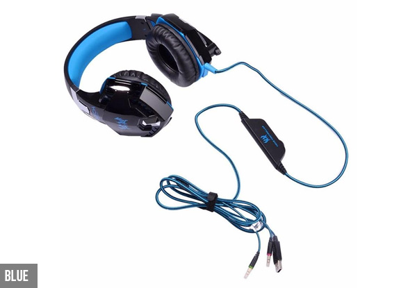 Gaming Headset - Two Colours Available with Free Metro Delivery