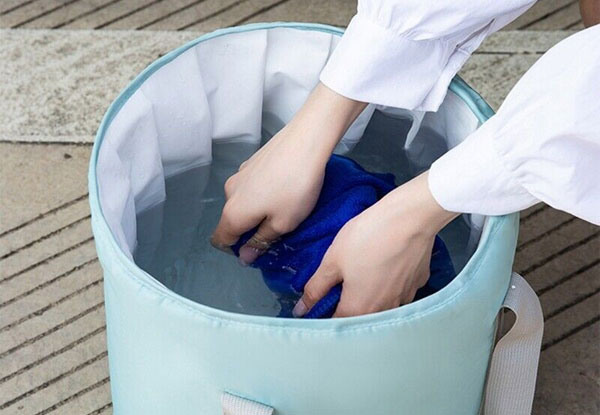 Collapsible Foot Soak Bath Tub - Available in Three Colours & Two Sizes