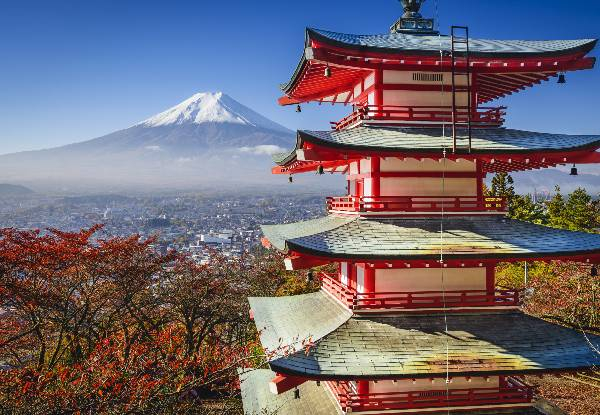 Per-Person, Twin-Share, 14-Day Timeless Japan Tour incl. Accommodation, Return Flights, Meals as Indicated & More