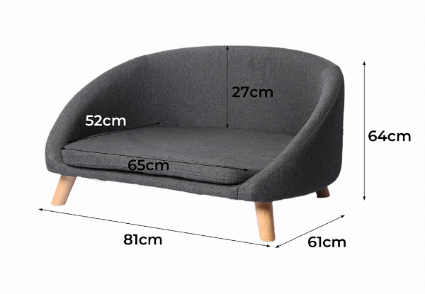 PaWz Pet Elevated Lounge Sofa Range - Two Options Available