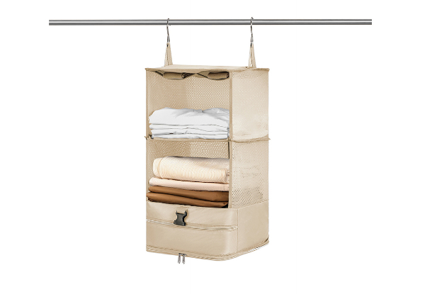 Foldable Hanging Travel Packing Cube - Available in Two Colours & Two Sizes