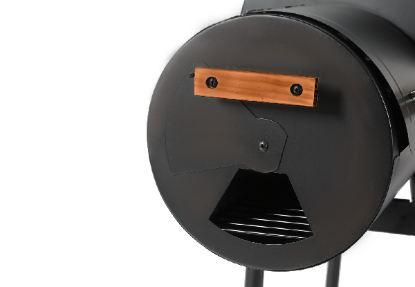 Quickfire Tennessee Charcoal BBQ & Offset Barrel Smoker