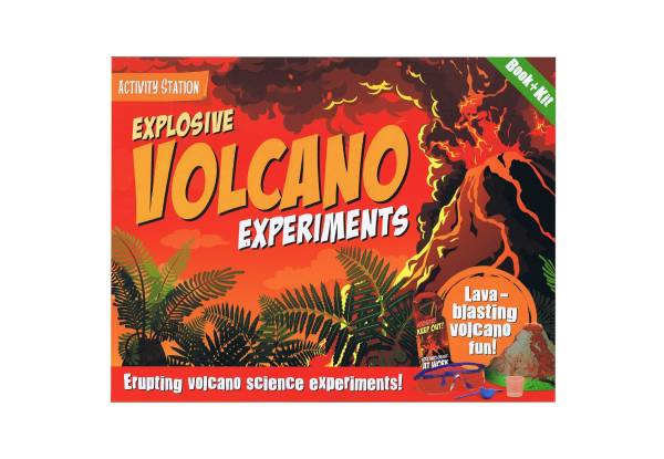 Explosive Volcano Experiments Kids Activity Book