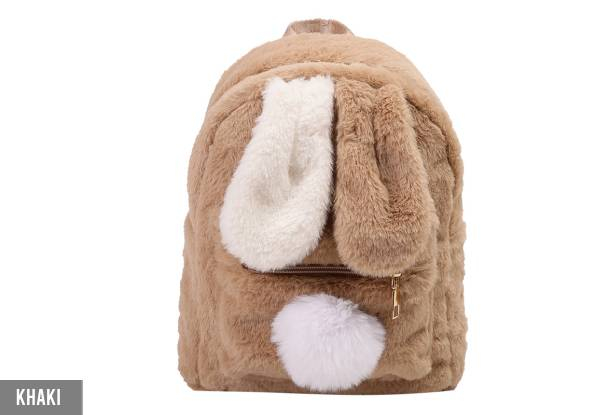 Plush Rabbit Ear Backpack - Four Colours Available