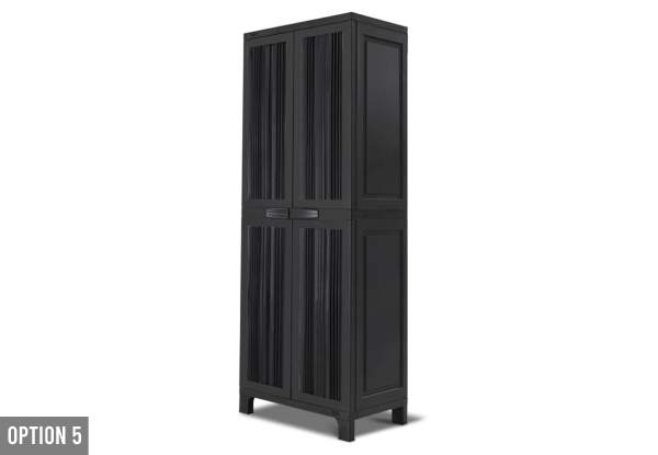 Outdoor Storage Cabinet - Five Options Available