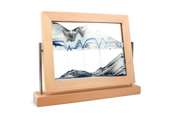 Dynamic 3D Sand Art Frame Decor - Available in Three Colours