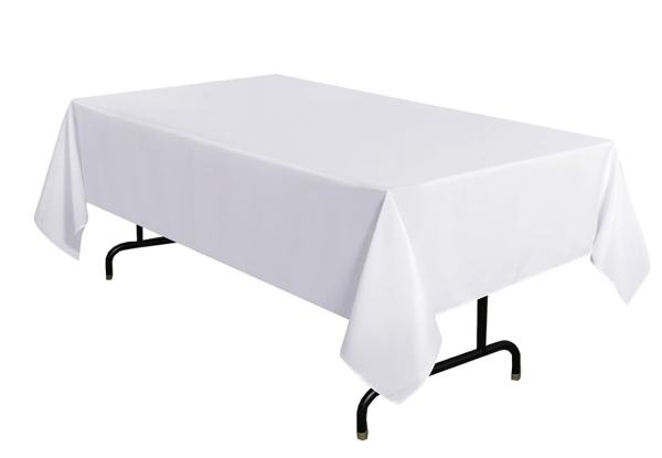 260cm Rectangle Table Cloth - Two Colours Available