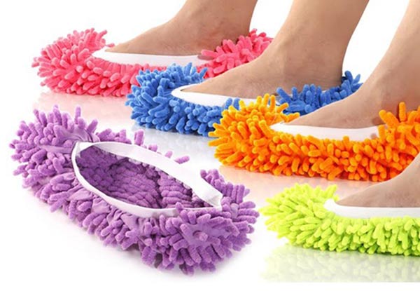 Mop Slippers - Five Colours Available