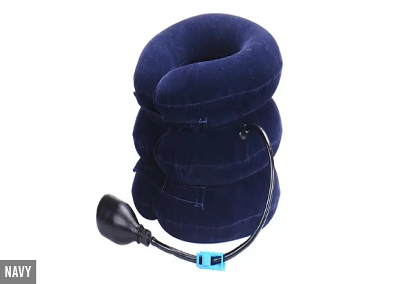 Inflatable Cervical Neck Traction Device - Two Colours Available