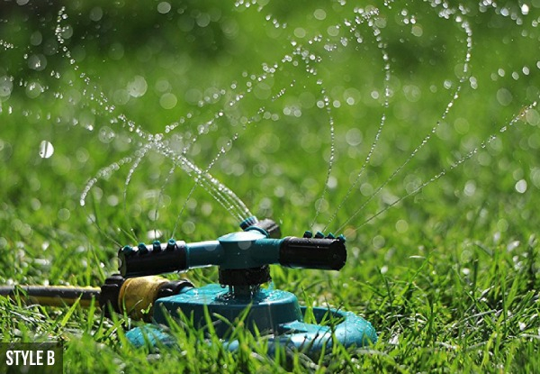 360 Degree Garden Sprinkler - Two Styles Available