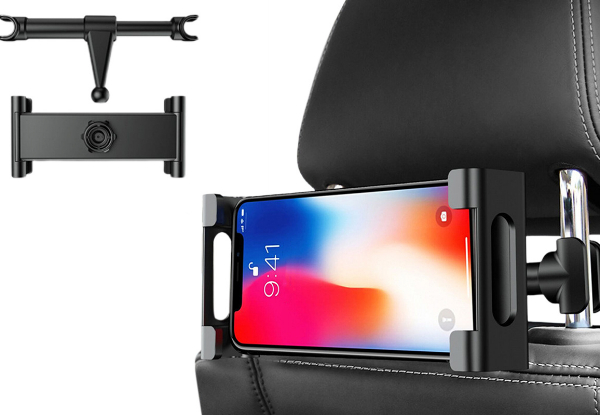Universal Tablet Holder For Car Seat Headrest - Available in Two Colours