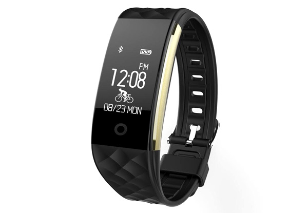 Activity Fitness Tracker with Heart Rate Monitor - Three Colours Available