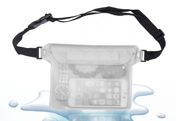 One-Pack Three-Layered Water-Resistant Waist Bag - Seven Colours Available & Option for Two-Pack