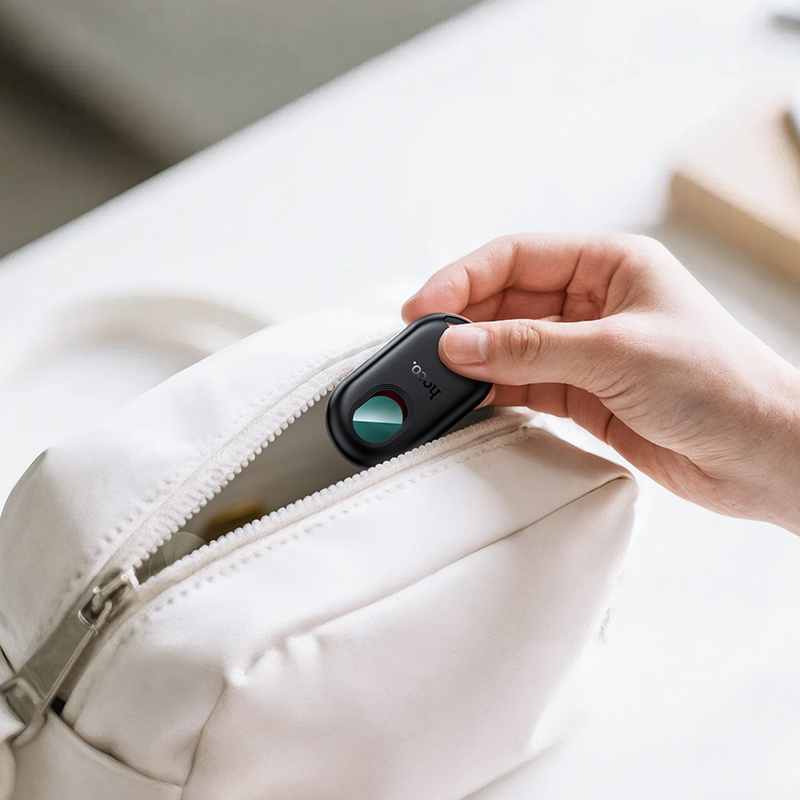 Hoco 2 in 1 Wireless Tracker Tag Compatible with Apple Devices, with Spy Camera Detector