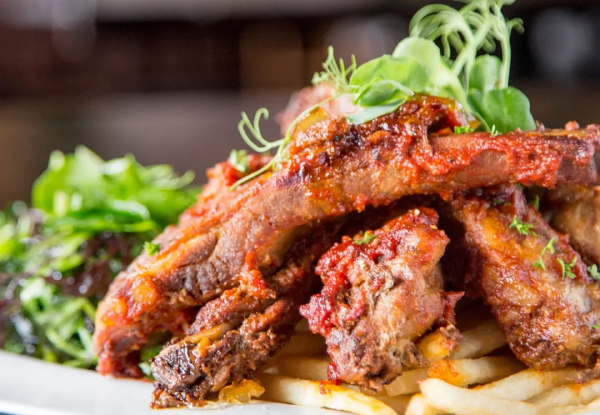 $60 Food & Beverage Irish Pub Voucher for Two People - Options for up to Six People