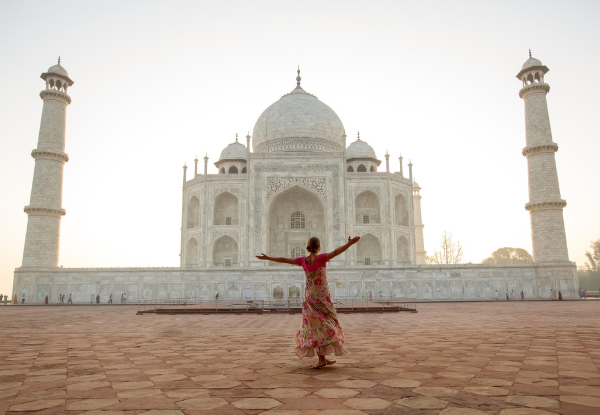 Per-Person, Twin-Share 10-Day Gems Of India Package incl. Breakfasts, Accommodation, Transportation, Taj Mahal, Train Ride, Boat Ride & More - Option for Three, Four- & Five-Star Accommodation Packages