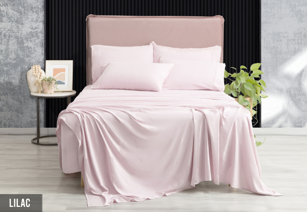 Ddecor Home Ultra Plush Vintage Washed Microfibre Sheet Set - Available in Six Colours & Five Sizes