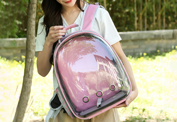 Expandable Pet Carrier Backpack - Three Colours Available