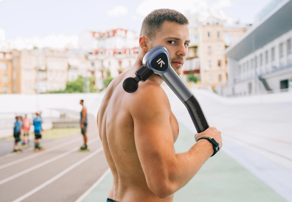 Renpho Reach Professional Massage Gun with Extendable Handle