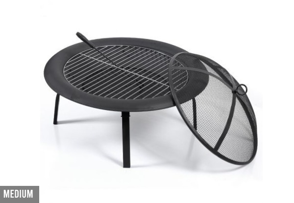 Outdoor Fire Pit - Three Sizes Available