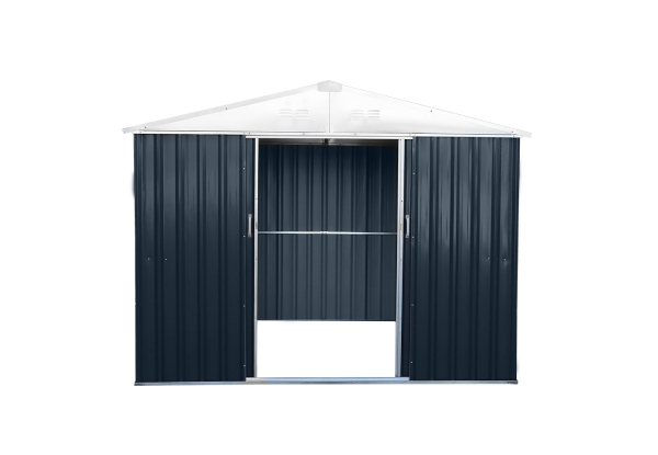 Anthracite Shed with Foundation Kit