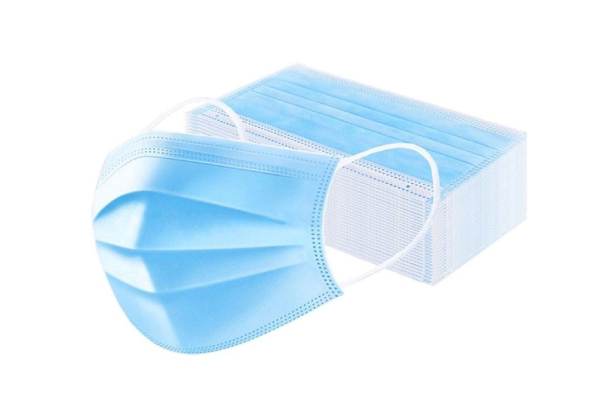 100-Pack of Disposable Face Masks