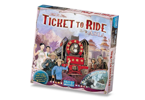 Days of Wonder Ticket To Ride: Map Collection Asia Volume 1