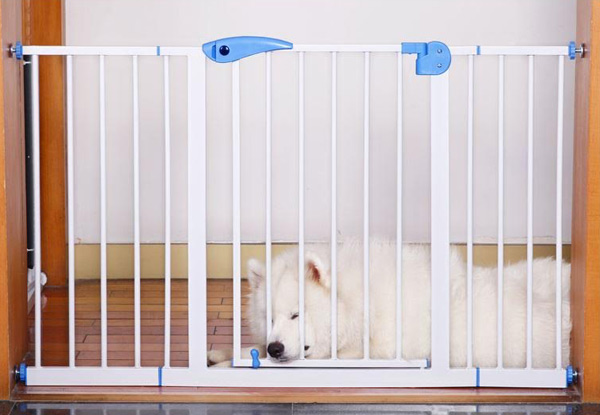 Baby or Pet Safety Gate Barrier - Extensions Option Available