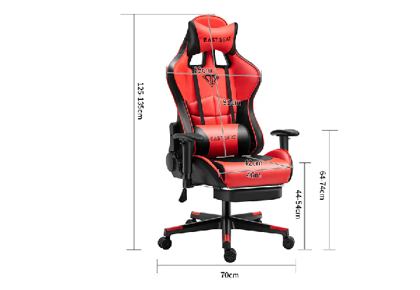 Ergonomic Gaming Chair - Five Colours Available