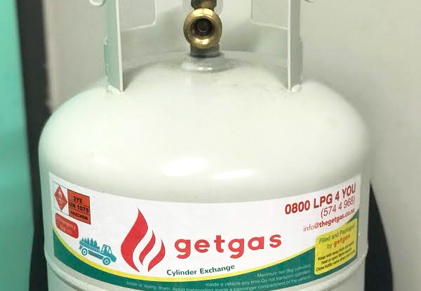 9kg LPG Gas Bottle Filled, Swapped & Delivered to Your Door - Option for a New LPG Bottle, Filled & Delivered to Your Door