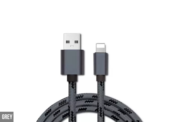 Five-Pack of Braided Universal Connector Cables Compatible with iPad & iPhone