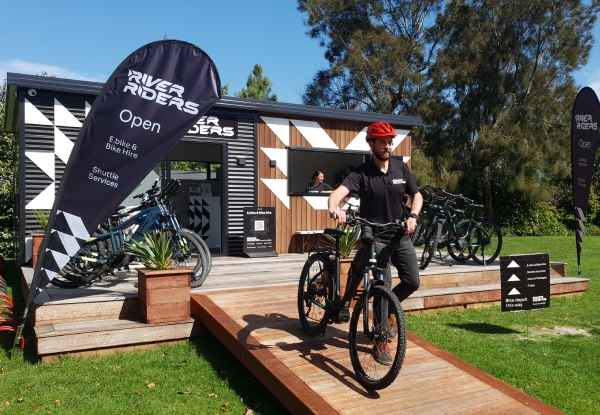 The Weekender E-Bike Package for Two People Incl. Two Full Day E-Bike Hire, E-Rack, Helmets, Bosch Battery Chargers, Bike Lock, Medical Kit & Tube Replacement Kit