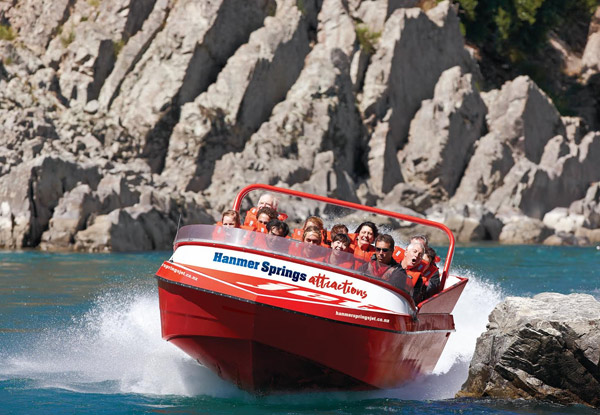 Jet Boat Experience for an Adult - Option for a Child