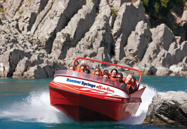 Jet Boat Experience for an Adult - Child Pass Available