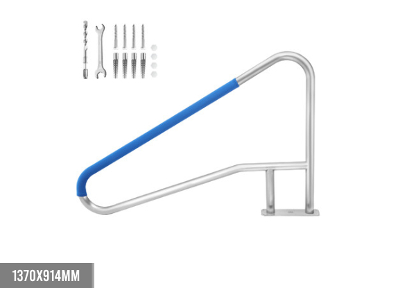 Swimming Pool Handrail Grab Bar Handle - Two Sizes Available