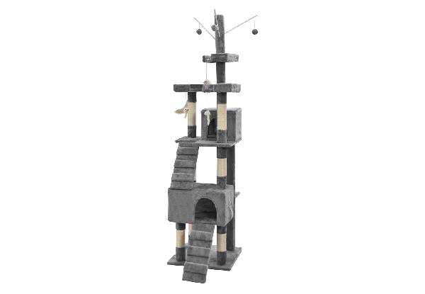 PaWz Cat Condo Scratching Post - Two Colours Available