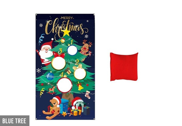 Christmas Bean Bag Toss Game - Three Styles Available