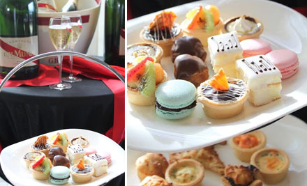 $49 for a Sparkling High Tea for Two or $59 for a Champagne High Tea - Options for Four People (value up to $244)