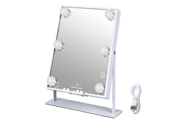 Bluetooth LED Rotatable Vanity Makeup Mirror