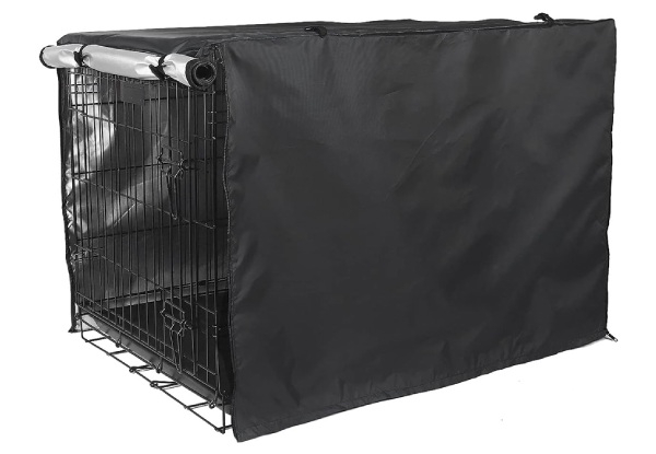 36-Inch Dog Crate Cover with Air Vent Window
