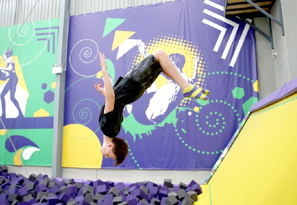 One-Hour Trampoline Access for One Person - Valid from 19th December - Three Auckland Locations Available
